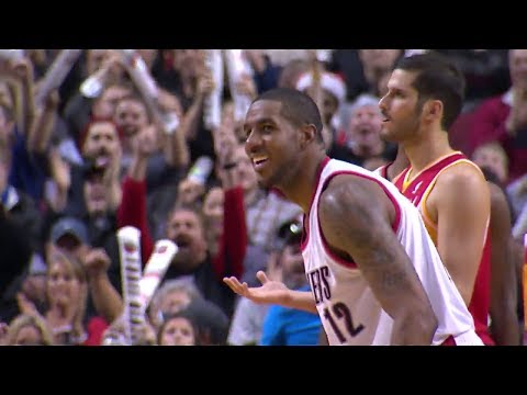 LaMarcus Aldridge Full Highlights vs Rockets (2013.12.12) - 31 Pts, 25 Reb, 2 Blks