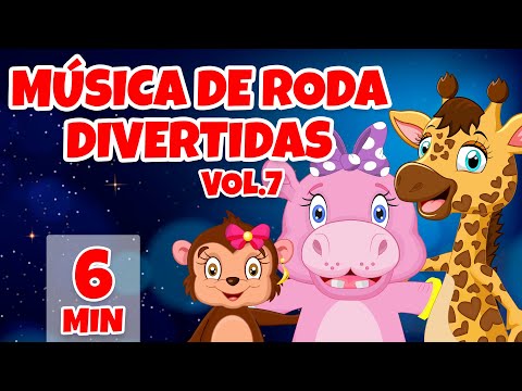 Música de Roda Divertidas Vol. 7 - Giramille 6 min | Desenho Animado Musical
