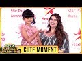 Loveleen And Amyra Cute Moment At Star Parivaar Award Show 2018