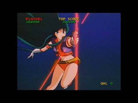 タイトー「タイムギャル」チラシ/TAITO 