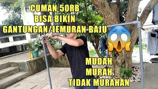 Download lagu Tutorial |Cara Membuat Gantungan/Jemuran Baju Dengan Pipa PVC | Low Budget Keren mp3