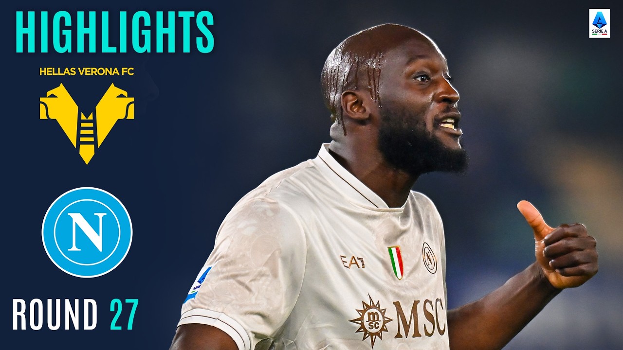 VERONA-NAPOLI 1-2 | HIGHLIGHTS | Lukaku Wins It on the Final Kick | SERIE A 2025/26