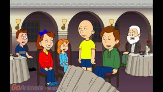 Caillou Misbehaves At Breakfast