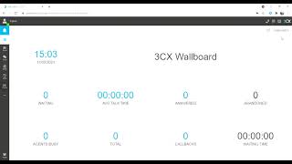 3CX version 18 webclient overview