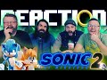 Sonic the Hedgehog 2 - Official Trailer REACTION!!