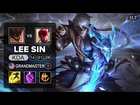 Lee Sin Top vs Malphite - NA Grandmaster Patch 11.7