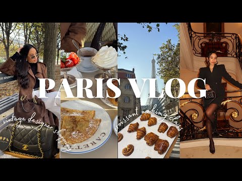 Paris Girls Trip Vlog 🇫🇷 Autumn Outfits, Shopping in Paris & Where to Eat | Olivia Miller