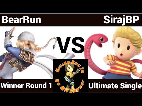 Vision has to go Mii Gunner - Winner Round 1: BearRun (Sheik/Bowser) vs SirajBP (Lucas/Lucario)