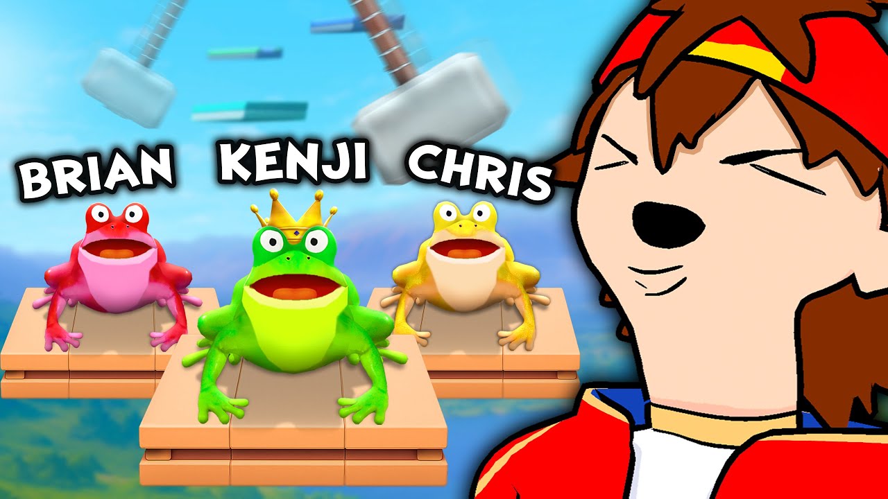 This Game Ruined Our Friendship... | Frog Jump