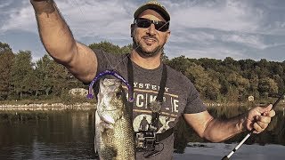 Early Fall Bass Fishing with my Mystery Tackle Box Pro Box!!!