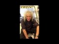Brian May At NASA On Board ORION 09 07 2014