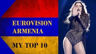 Armenia in Eurovision - My Top 10 [2000 - 2016]