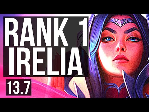 IRELIA vs GNAR (TOP) | Rank 1 Irelia, 4/1/2, Rank 20 | TR Challenger | 13.7
