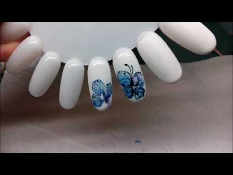 Oswajamy akwarele na paznokciach