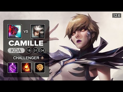 Camille vs Yone Top - LAN Challenger - Season 12 Patch 12.6