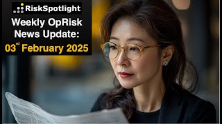 Weekly OpRisk Updates: Non-financial misconduct, DORA, phishing, API, AML (3rd February 2025)