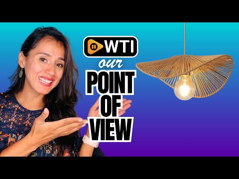 Boho Rattan Pendant Light Fixture Modern Style Hanging Light Bamboo Handwoven 1-Light Hanging Lamp for Farmhouse Bedroom Living Room Dining Room - WTI product video review