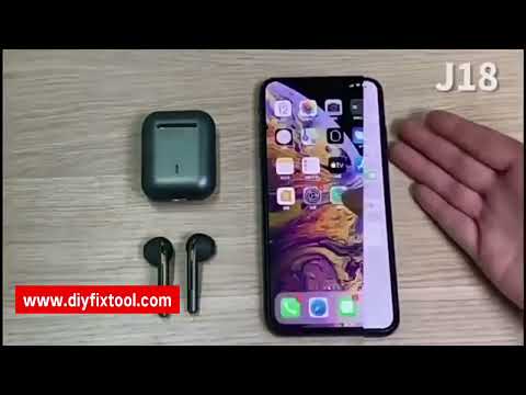 J18 TWS Bluetooth Wireless Earphones For iPhone Android Phones