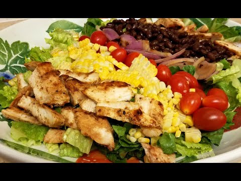 Southwestern Grilled Chicken Salad