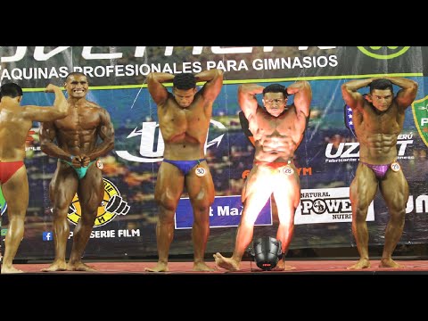 FISICO CULTURISMO JUVENIL mas de 70 k. – MISS & MISTER CHIMBOTE 2018