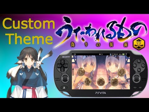 PS VITA テーマ紹介 Custom Theme うたわれるもの:Utawarerumono
