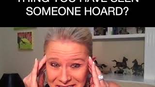 A&E Hoarders' Dr. Robin Zasio returns! STRANGEST THING PEOPLE HAVE HOARDED