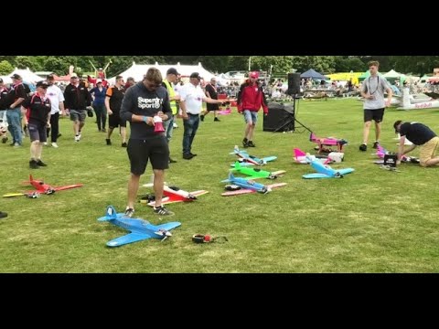 15 X CAMBRIA FUNFIGHTERS MAYHEM RC DISPLAY - WESTON PARK INTERNATIONAL - 2025