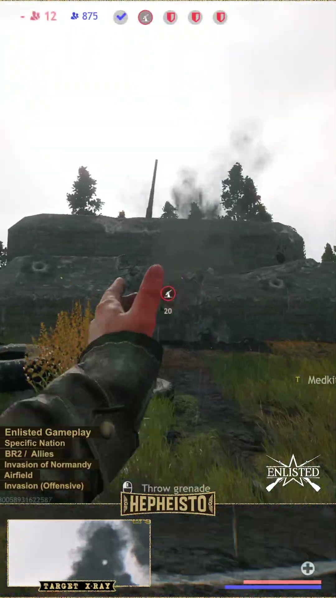 Machine Gunner eliminates Multiple Enemies with Explosives Pack