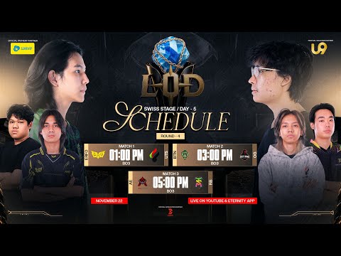 LOD S3 Swiss Stage Round 3 Day-4