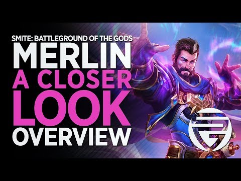 A CLOSER LOOK AT MERLIN! - Smite Patch 6.1