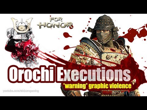 For Honor Beta: Orochi Original Executions