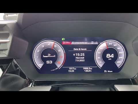 Audi A3 2022 110 HP 1.0 TFSI 0-100 kmh