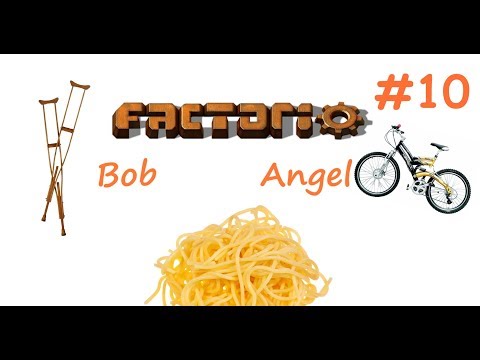 Factorio (Bob+Angel) Ep.10 - Сталь, турели, кирпичи