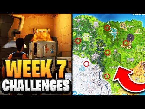 Fortnite Season 8 Week 7 Challenges GUIDE! How to Do Week 7 Challenges in Fortnite - Tutorial