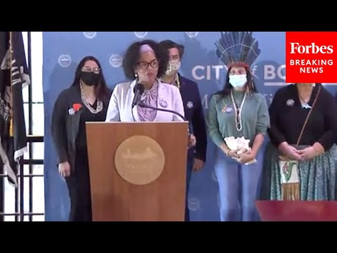 Boston Mayor Kim Janey Declares Columbus Day Now Indigenous Peoples' Day