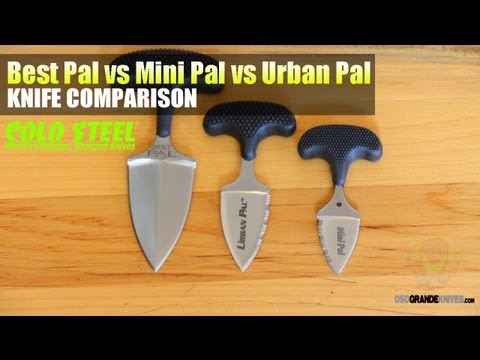 Cold Steel Best Pal vs Urban Pal vs Mini Pal Knife Comparison | OsoGrandeKnives