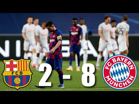 Barcelona vs Bayern 2-8 Parody Song!!!! (442oons Parody)