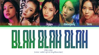 Download lagu ITZY Blah Blah Blah Lyrics (Color Coded Lyrics) mp3