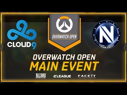 Cloud9 vs EnVyUs - UB - Playoffs (Overwatch Open Americas Group Stage)