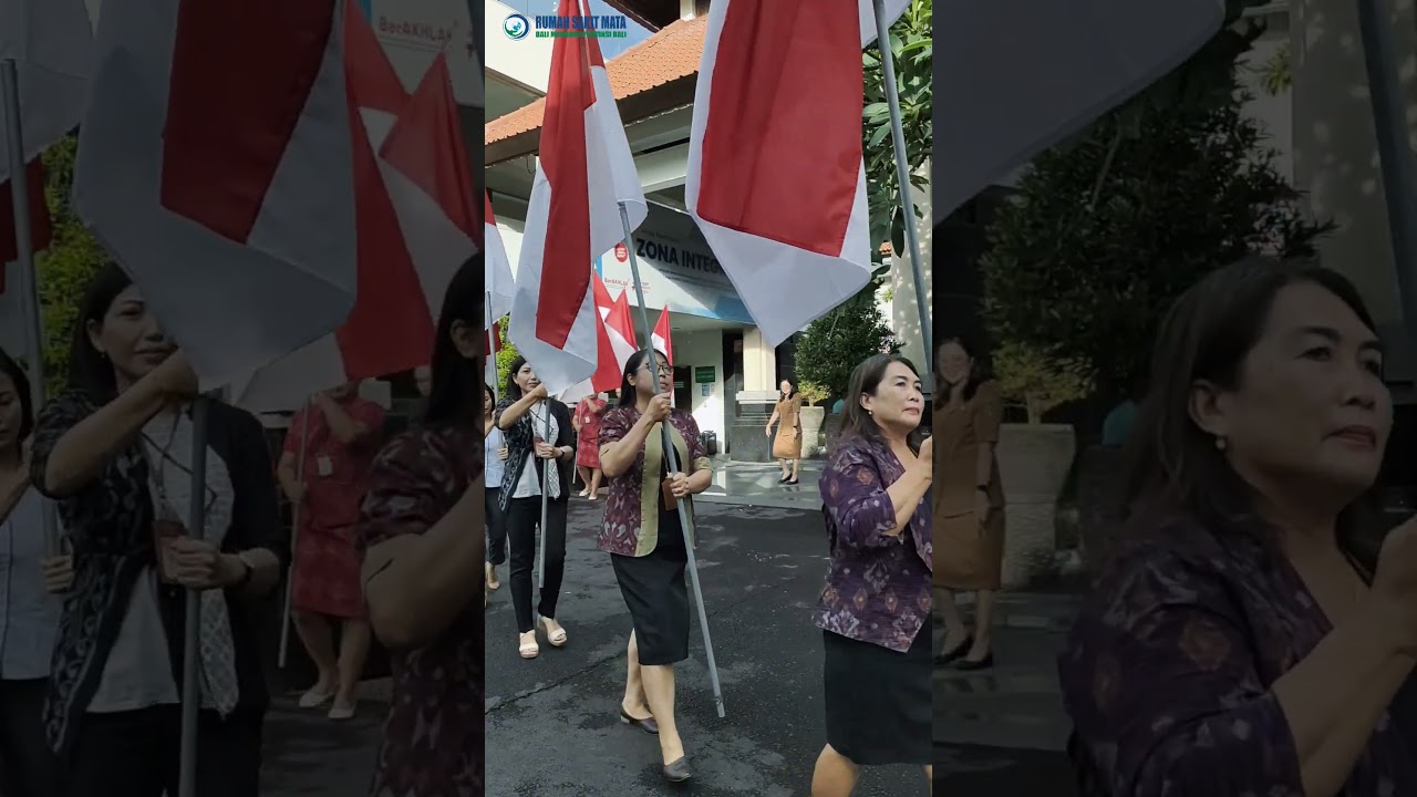 Gerakan Pembagian Bendera Merah Putih Tahun 2024 secara serentak di Provinsi Bali