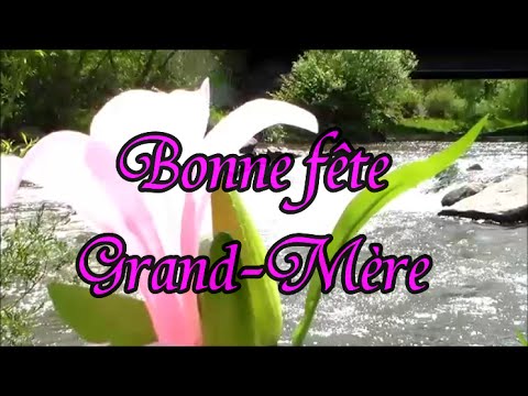 Bonne fête grand-maman : Poème pour grand mère et mamie