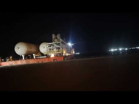 arrived in the bort #ship #biggest gas tank