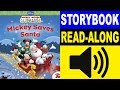 Mickey Mouse Clubhouse Read Along Story Book Mickey Saves Santa Read Aloud Story Books For Kids