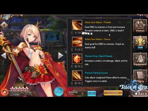 Tales of Erin-5-star Fire Sharpshooter Lorelei!