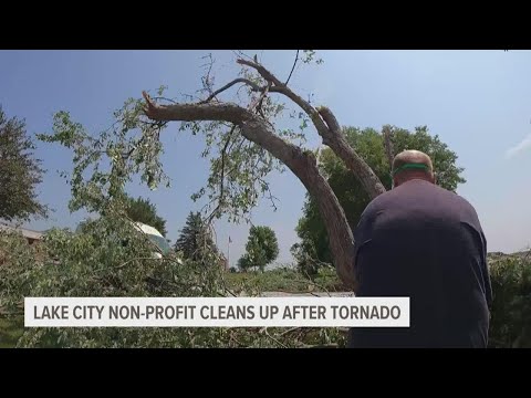 Storm cleanup continues after tornado touches down in Lake City