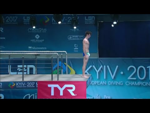 Vladimir BARBU - 2017 European Diving Championships, Kyiv (UKR) - Men 10m Prelim FULL