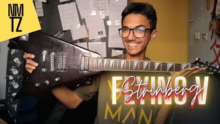 Video thumbnail for Review GUITARRA FLYING V STRINBERG CLG45! by PedroNoMatriz
