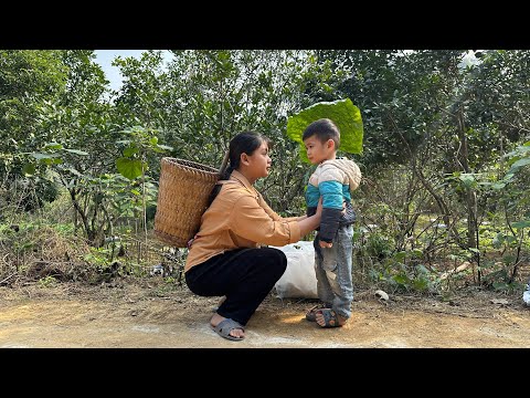 The single mother was extremely shocked when the child's mother disappeared