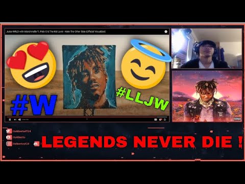 Juice WRLD with Marshmello ft. Polo G & The Kid Laroi - Hate The Other Side (Official Visualizer)