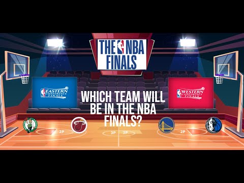 Marble Race NBA Basketball - NBA Conference Finals (CELTICS VS HEAT / WARRIORS VS MAVERICKS)